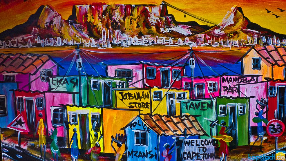 Township Kunst aus Südafrika