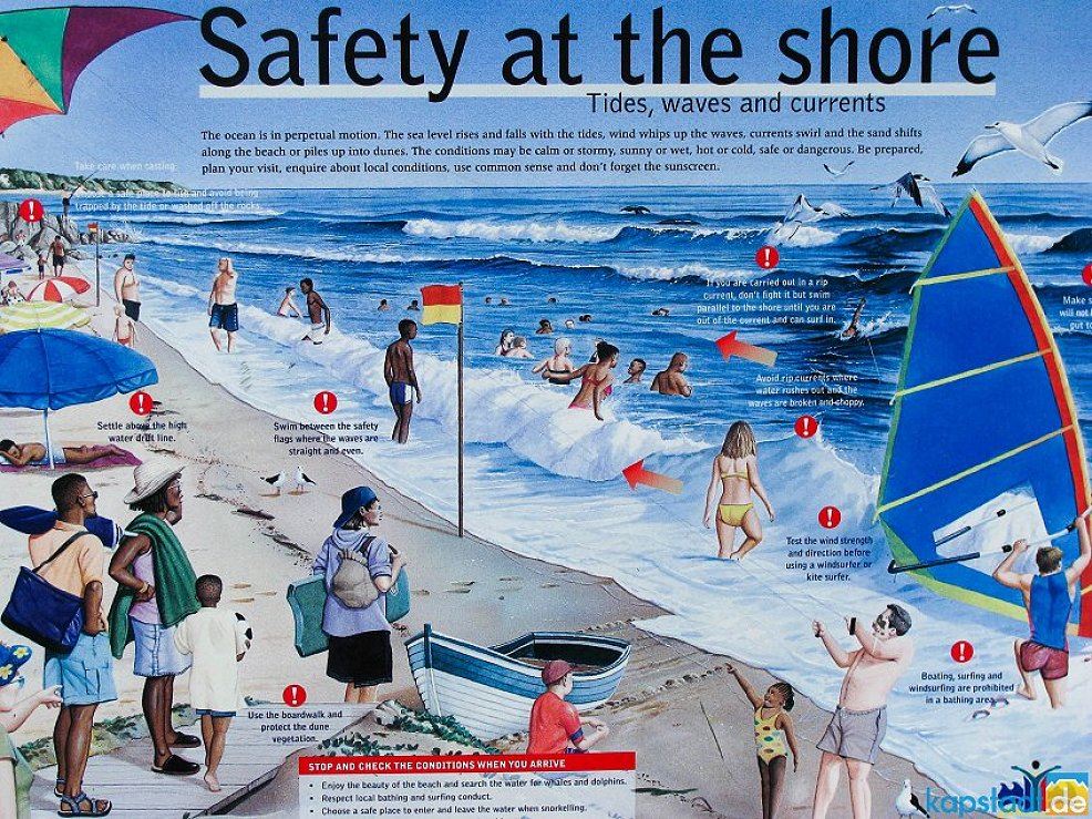 safety at the shore