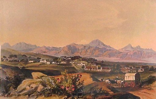 Somerset West - historisches Gemälde