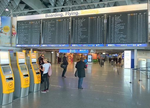 Terminal vom Frankfurter Flughafen