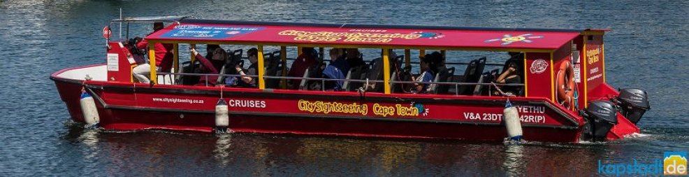 City Sightseeing Cruises an der V&A Waterfront