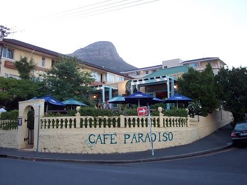 Cafe Paradiso in der Kloof Street