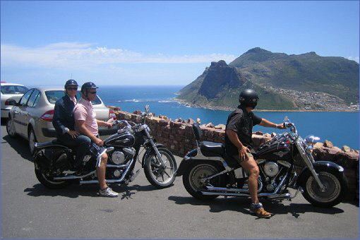 Harley Davidson Touren in Kapstadt