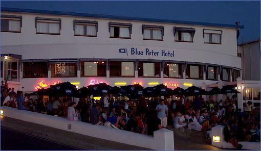 Blue Peter kurz nach Sonnenuntergang am Blaubergstrand