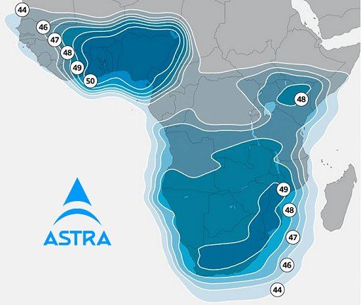 satelio empfang afrika