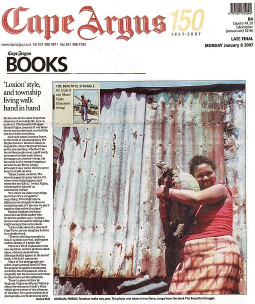 Cape Argus Tageszeitung in Kapstadt