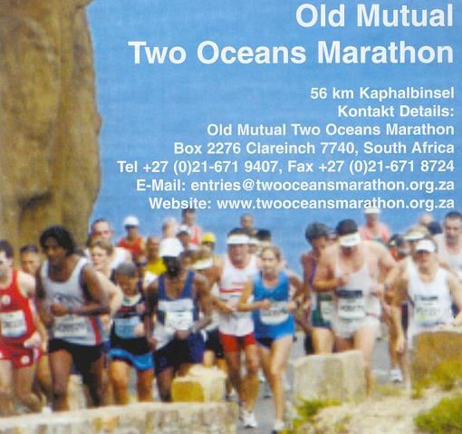 Two Oceans Marathon in Cape Town