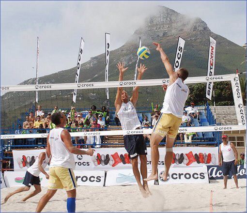 Beach Volleyball in Kapstadt