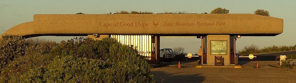 Eingang zu Cape of Good Hope Nationalpark