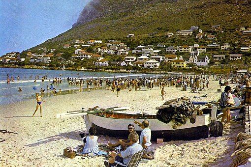 Fish Hoek Beach in 1965