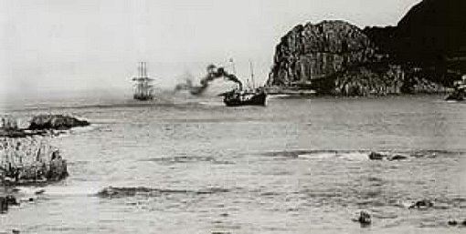 ss agnar knysna harbour 1910