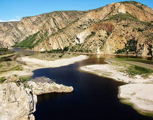 Kouga River Baviaanskloof in Südafrika