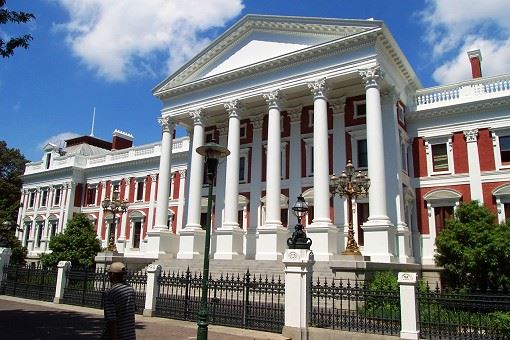 Parlamentgebäude in Kapstadt