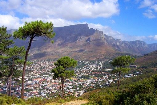Signal Hill: Blick Richtung Tafelberg