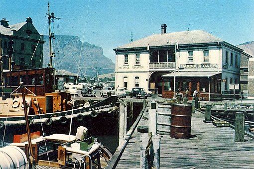 Waterfront Harbour Cafe in den 60igern