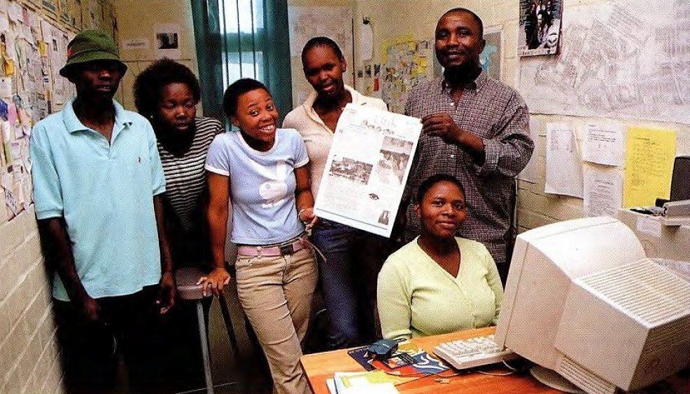 Zeitungen in Kapstadts Townships