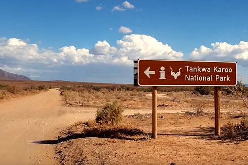 Eingang zum Tankwa Karoo National Park