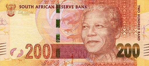 200 Rand Banknote aus Südafrika